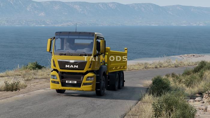 MOD BeamNG Xe Tải MAN TGX Truck Mod Tải Mods Kho Mod Game Miễn