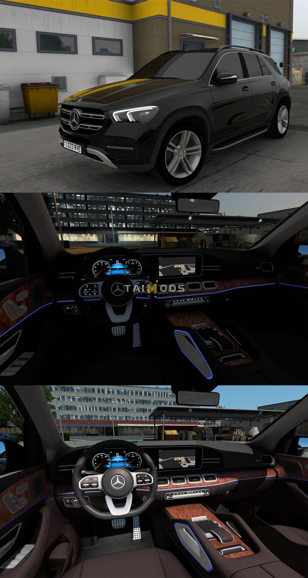 MOD ETS2 Xe Hơi Mercedes Benz W167 GLE Class V1 6 1 48 Tải Mods