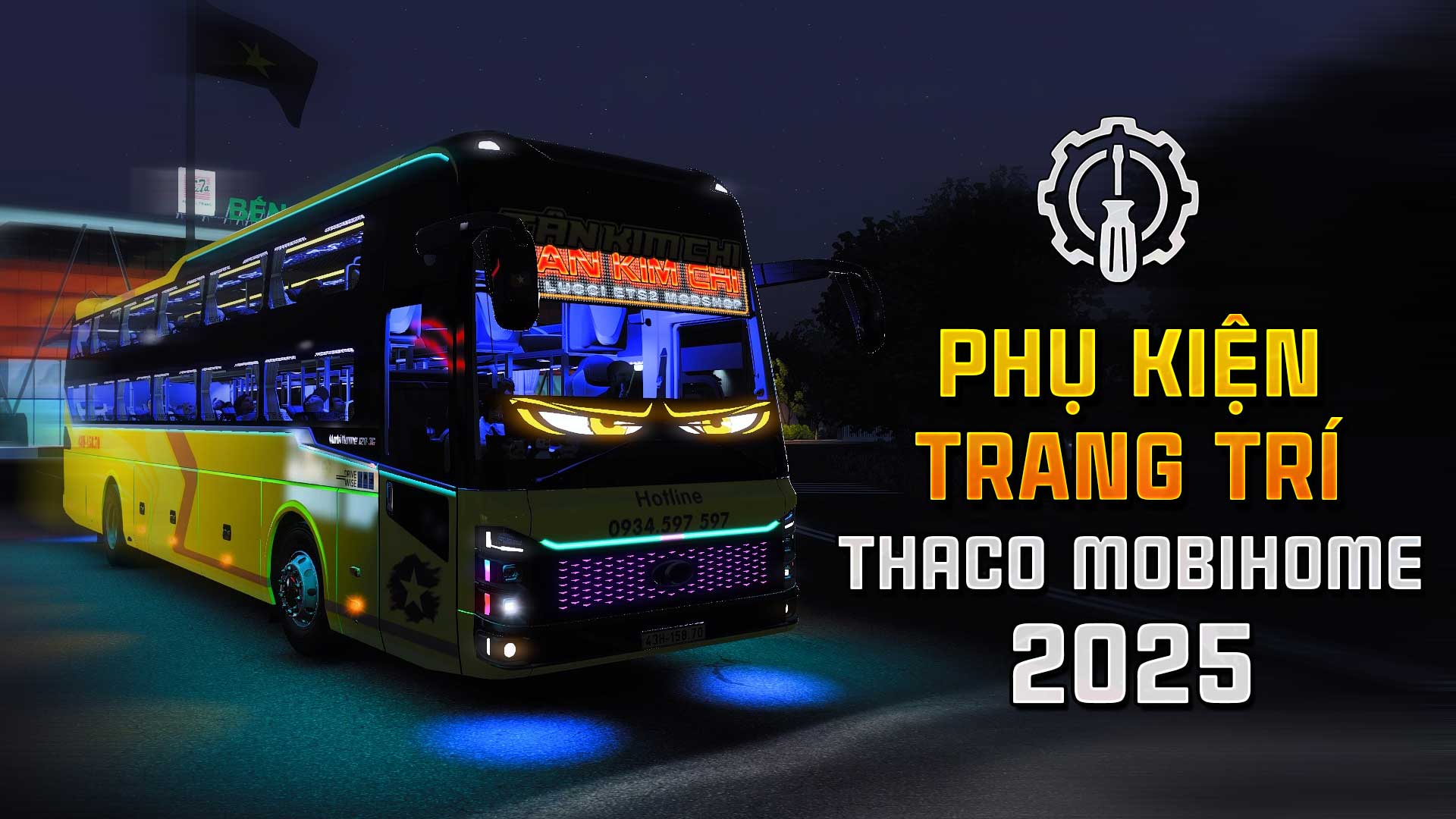 MOD ETS2 - Phụ Kiện Thaco Mobihome 2025