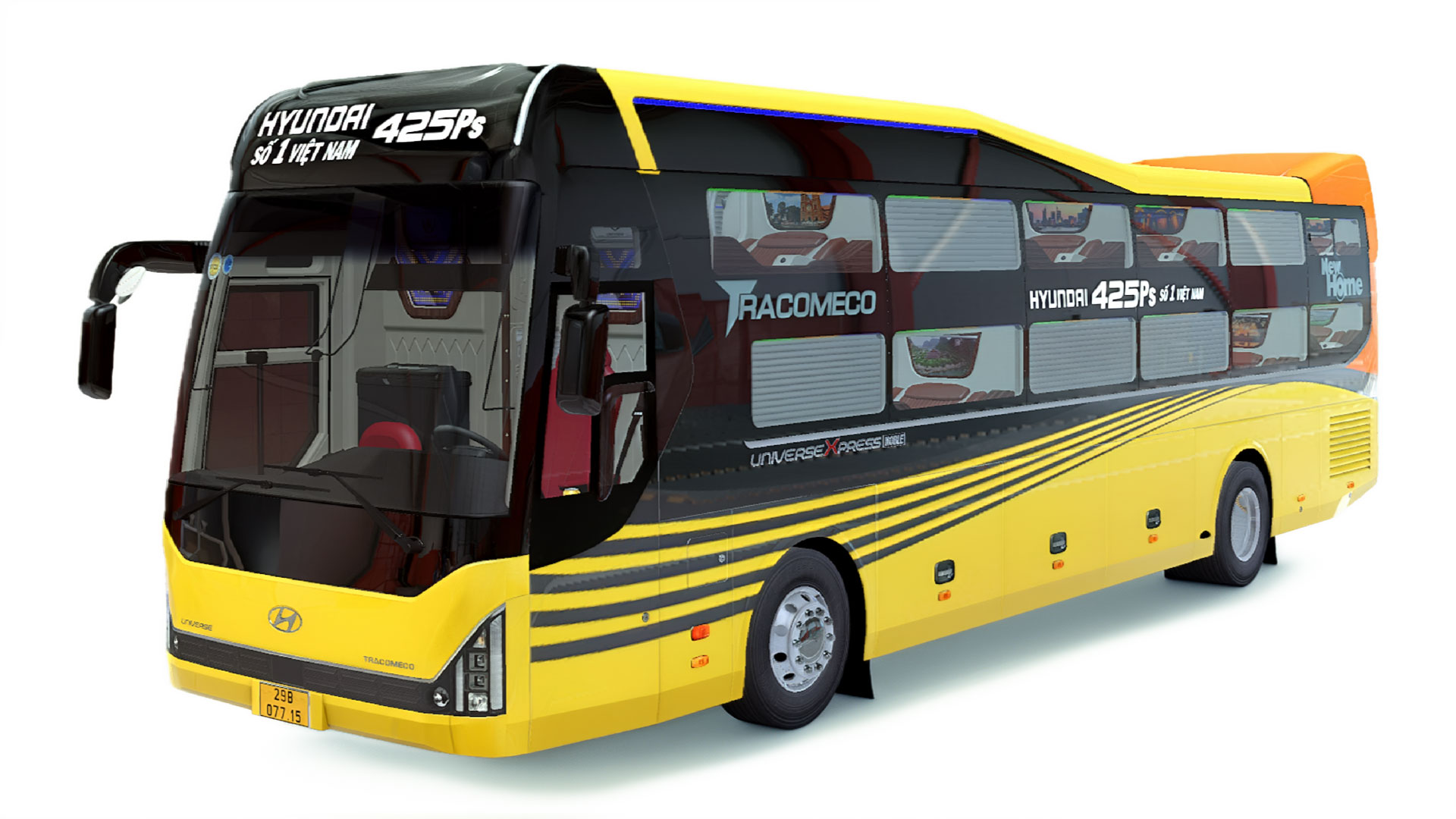 MOD ETS2 - Xe Khách Tracomeco 2021 Giường Nằm