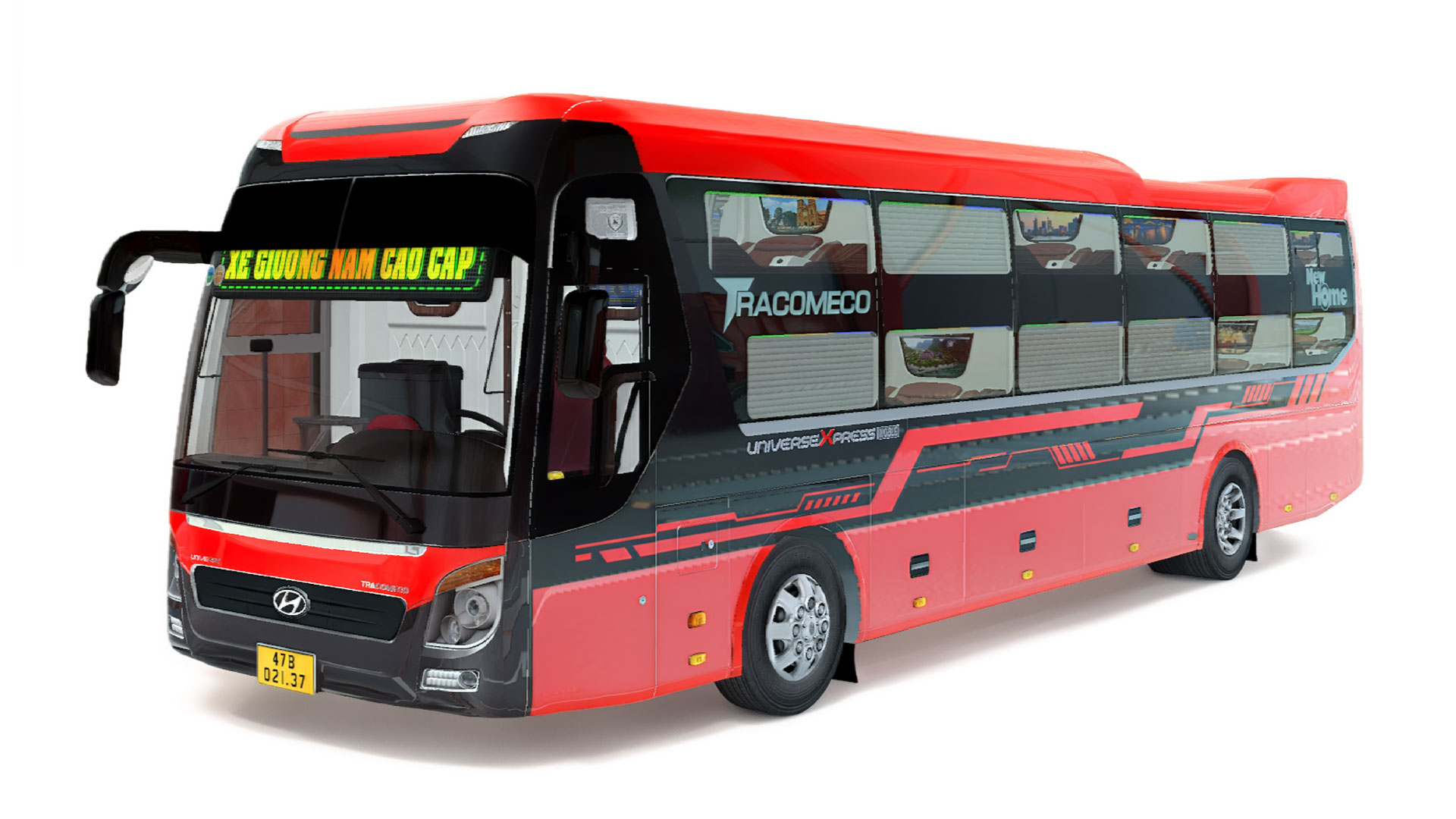 MOD ETS2 - Xe Khách Tracomeco 2016 Giường Nằm