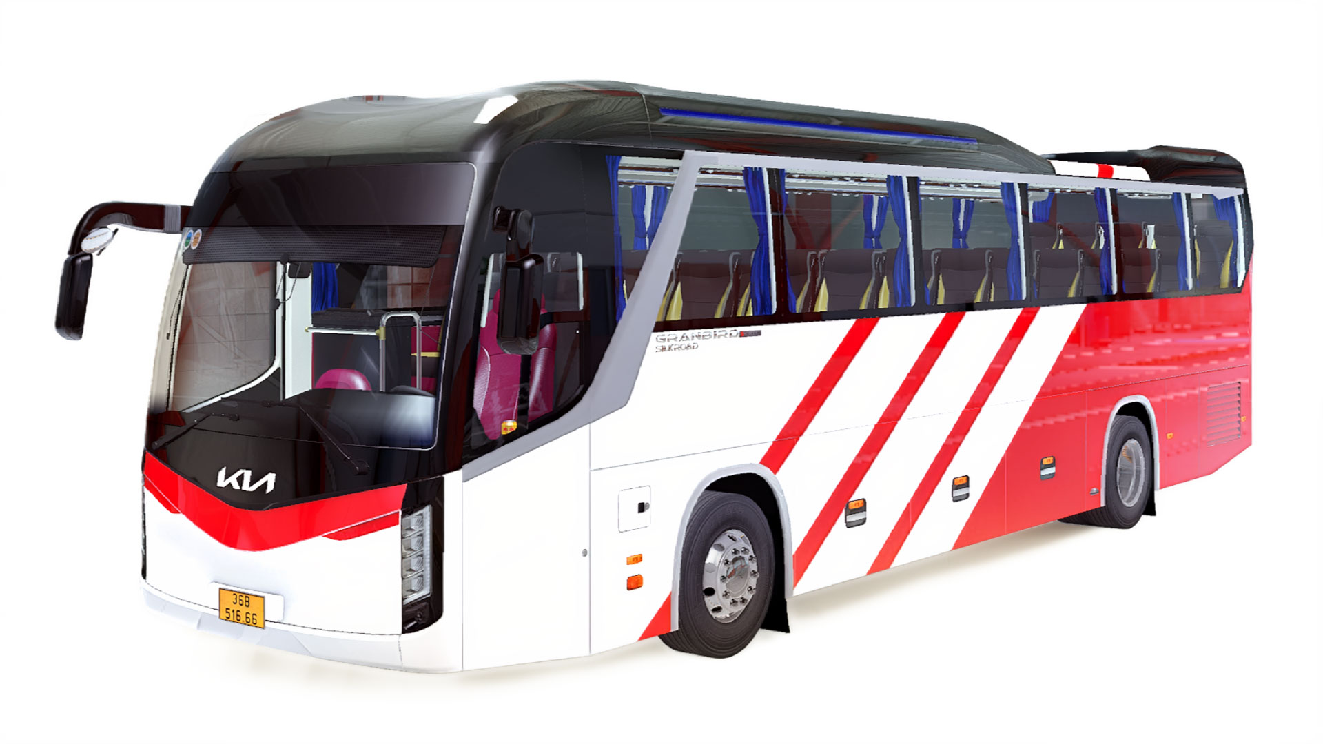 MOD ETS2 - Xe Khách KIA Granbird Ghế Ngồi