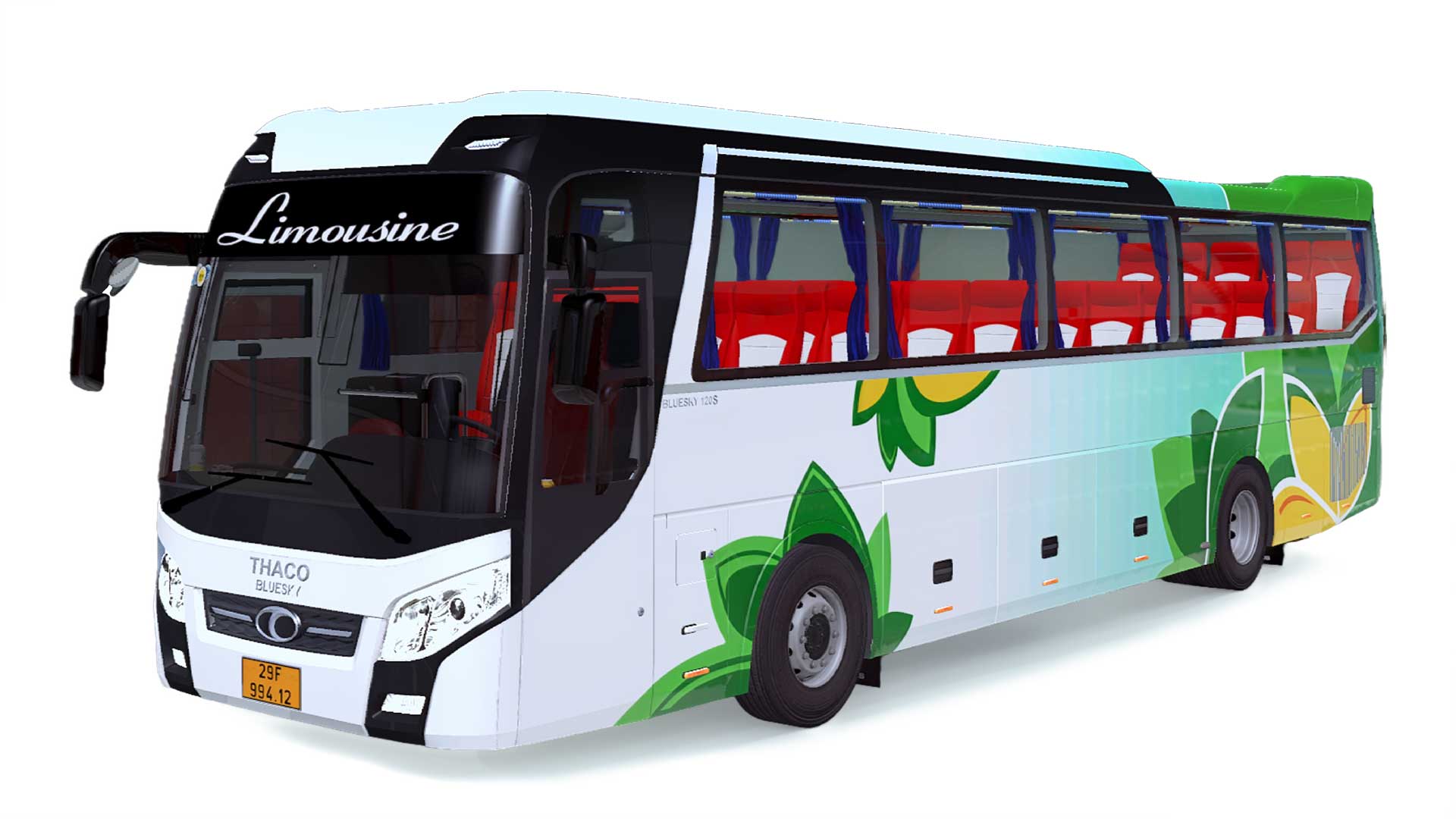 MOD ETS2 - Xe Khách Thaco Bluesky Ghế Ngồi