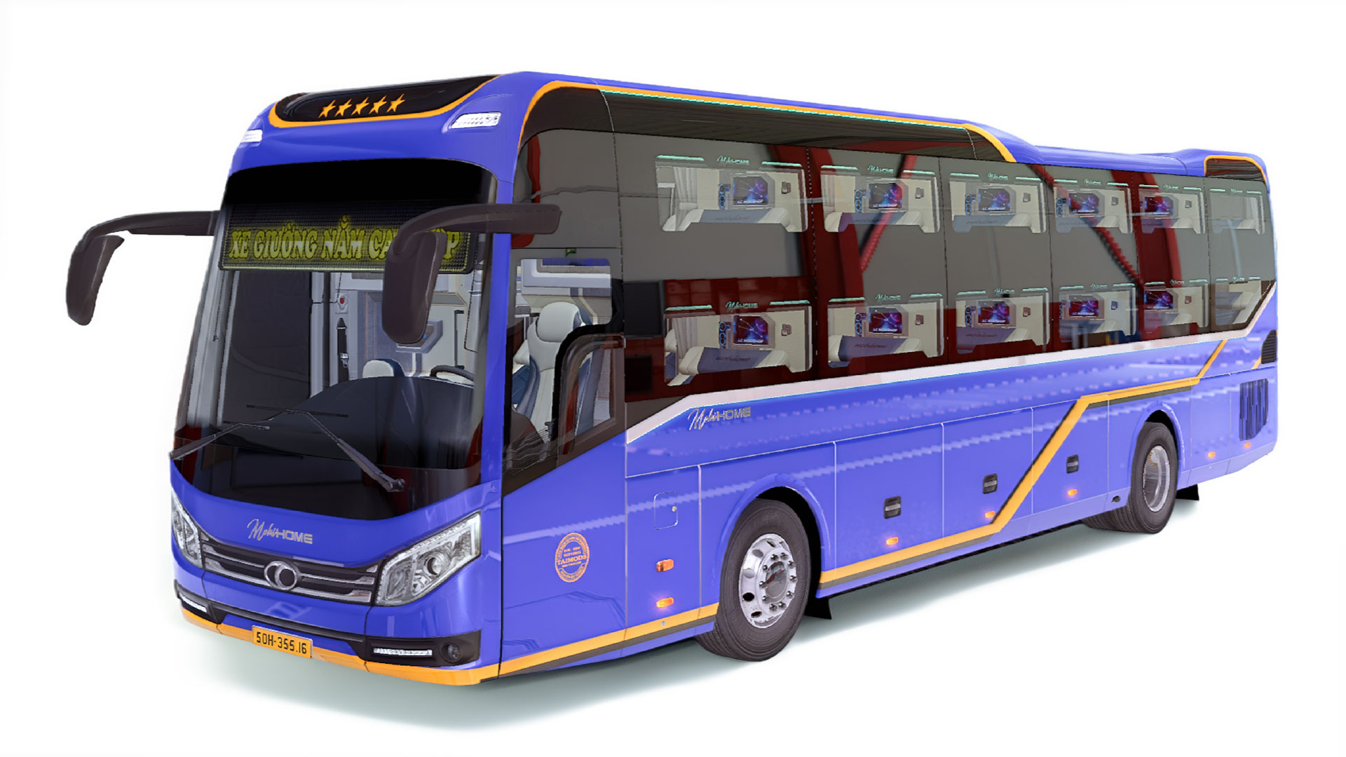 0-c MOD ETS2 - Xe Khách Thaco Mobihome 2023-2024 Giường Nằm