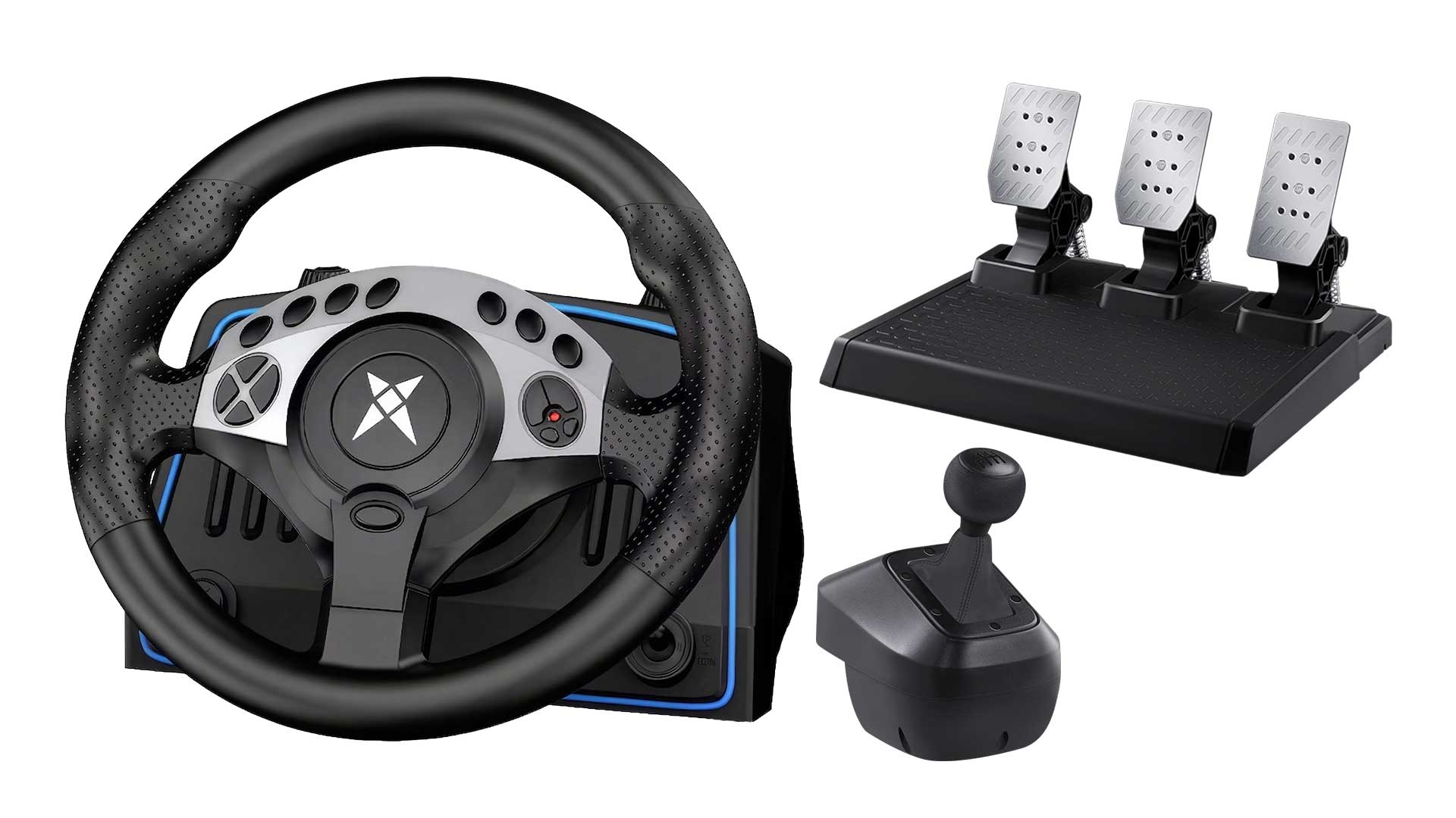 0a Vô Lăng Chơi Game GOG R808 Bàn Đạp Kim Loại (2026)
