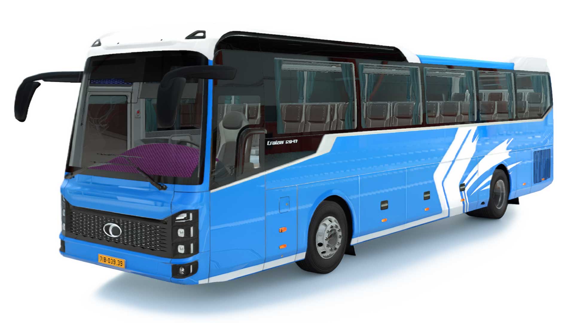 MOD ETS2 - Xe Khách Thaco Cruizer Ghế Ngồi