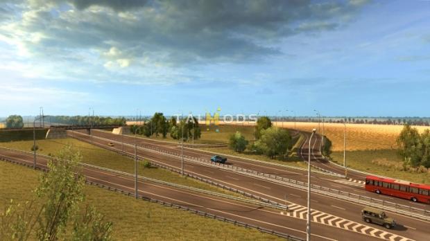 ETS2 - Volga Map V1.3 (1.43.x)