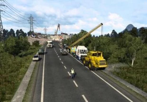 ETS2 - Map Harsh Russian Siberia R20 (1.42.x)