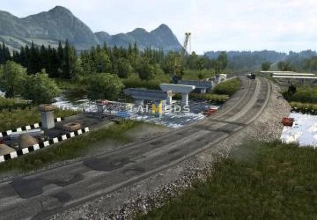 ETS2 - Map Harsh Russian Siberia R20 (1.42.x)