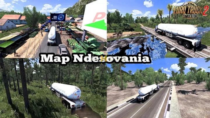 ETS2 - Ndesovania Map V2.0 (1.41.x)