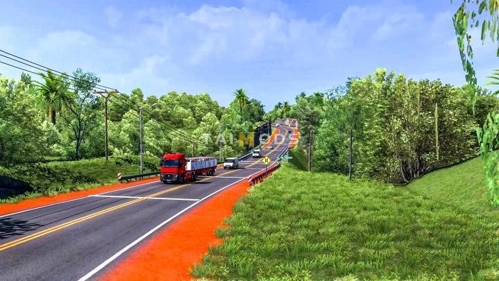 ETS2 - New Argentina Map Mod Mapa Ceibo V1.8 (1.41.x)