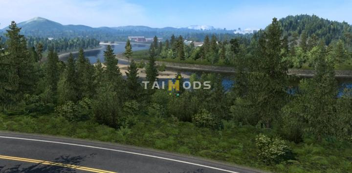 ETS2 - Finnmark Mod - Nordlysbyen (1.41.x)