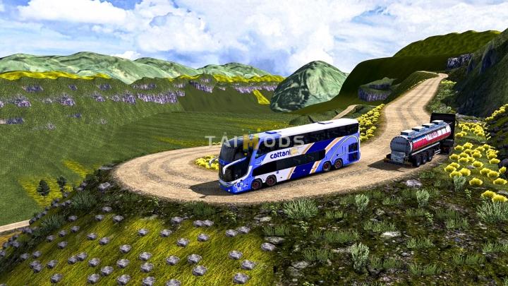ETS2 - Mega Andes Map Mod Peru V1.2 (1.40.x)
