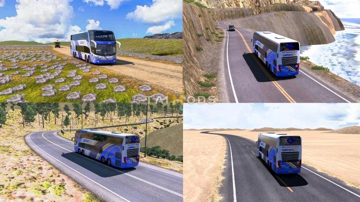 ETS2 - Mega Andes Map Mod Peru V1.2 (1.40.x)