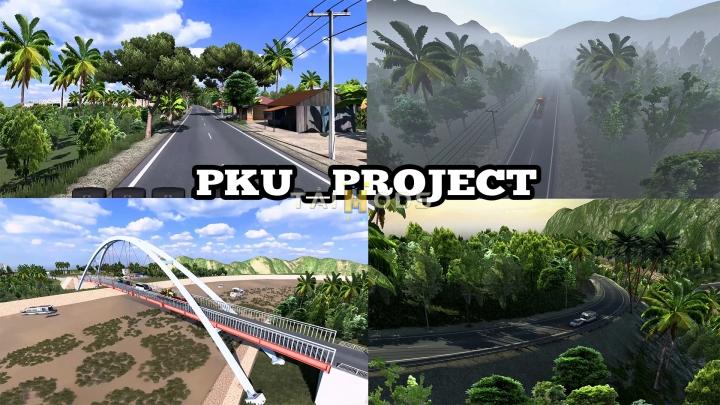 ETS2 - Pku Map Beta Pro 3 (1.40.x)