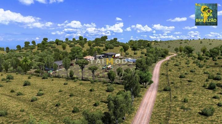 ETS2 - New Map Brasilzao V1.1 (1.40.x)