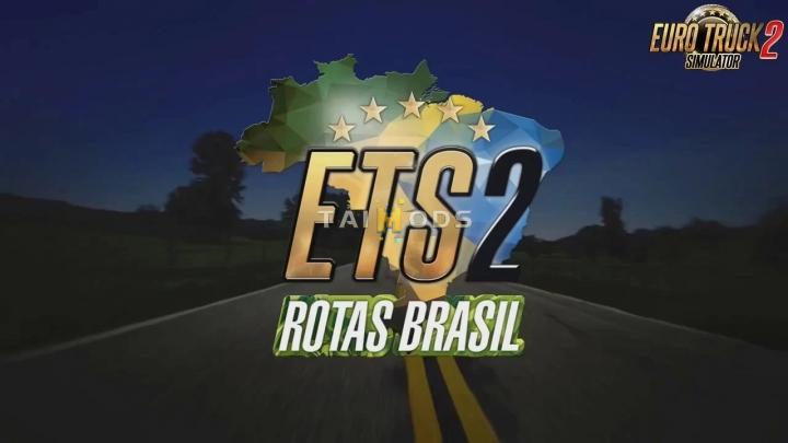 ETS2 - Mapa Rotas Brasil V1.0 (1.40.x)