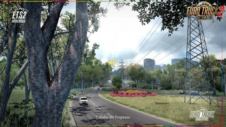 ETS2 - Mapa Rotas Brasil V1.0 (1.40.x)