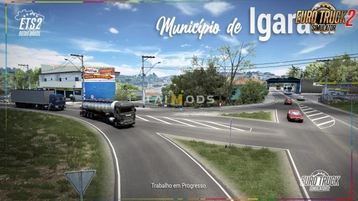 ETS2 - Mapa Rotas Brasil V1.0 (1.40.x)