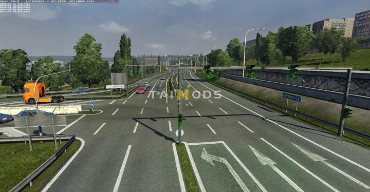 ETS2 - France Switzerland Germany Map V1.3.1 (1.40.x)