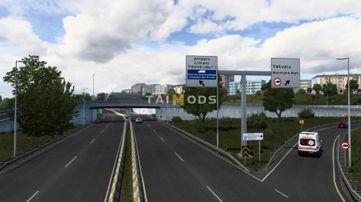 ETS2 - 1:3 Güney Marmara Map V1.1 (1.40.x)