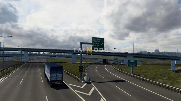 ETS2 - 1:3 Güney Marmara Map V1.1 (1.40.x)