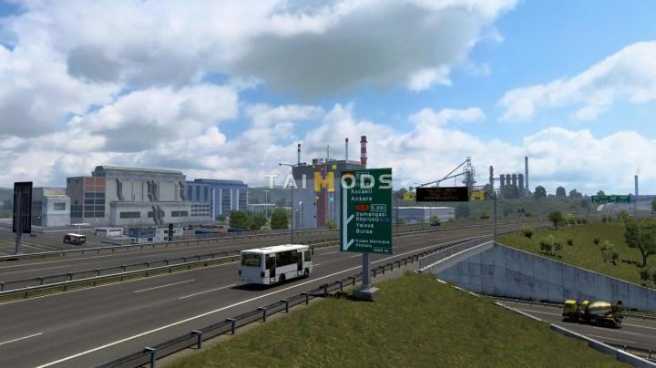 ETS2 - 1:3 Güney Marmara Map V1.1 (1.40.x)