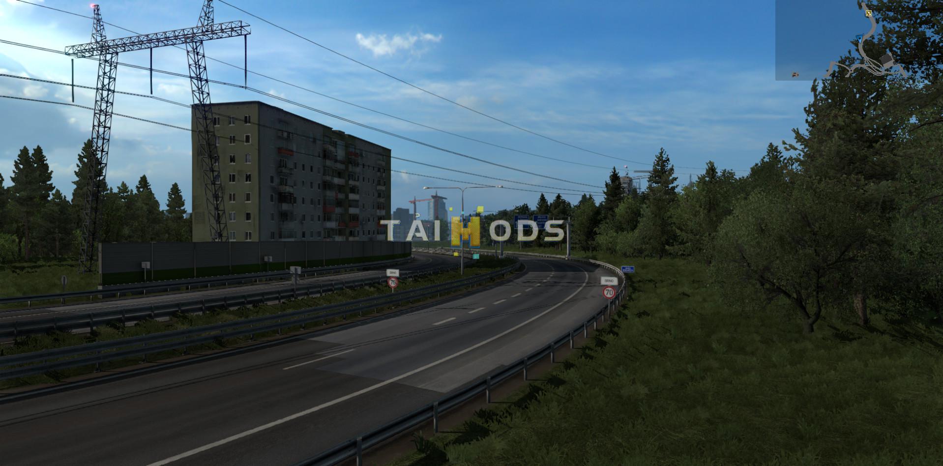 ETS2 - Projekt Cesko Map V0.4 (1.40.x)