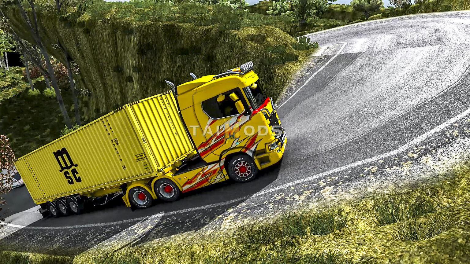 ETS2 - Mie (Challenging Routes) Map (1.40.x)