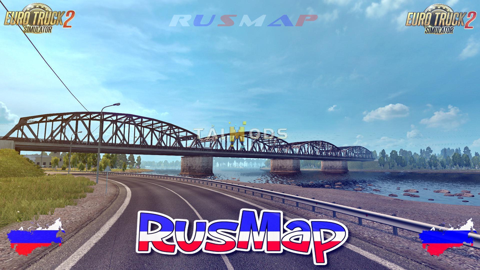 ETS2 - RusMap V2.3.1 Beta (1.40.x)