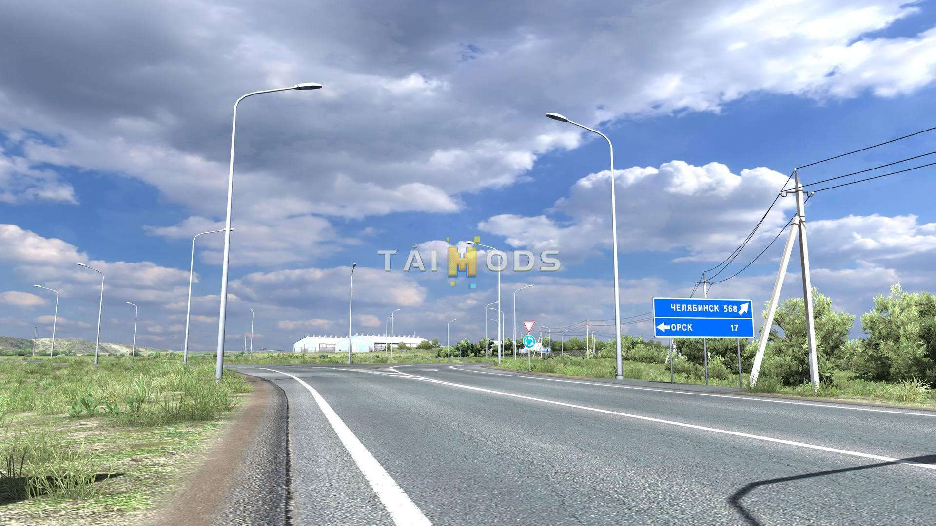 ETS2 - Sibir Map V2.1 (1.39.x)