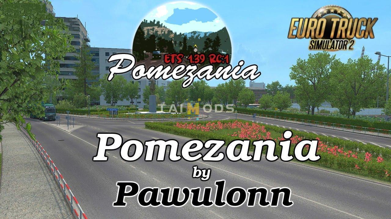 ETS2 - Pomezania Map Scale 1:1 V1.1 (1.39.x)