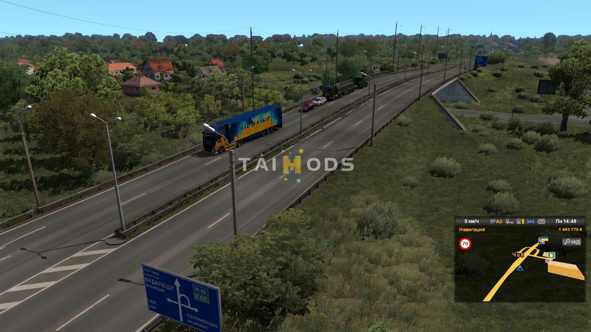 ETS2 - Western Ukraine Reworked V0.1 for ProMods 2.51 (1.39.x)