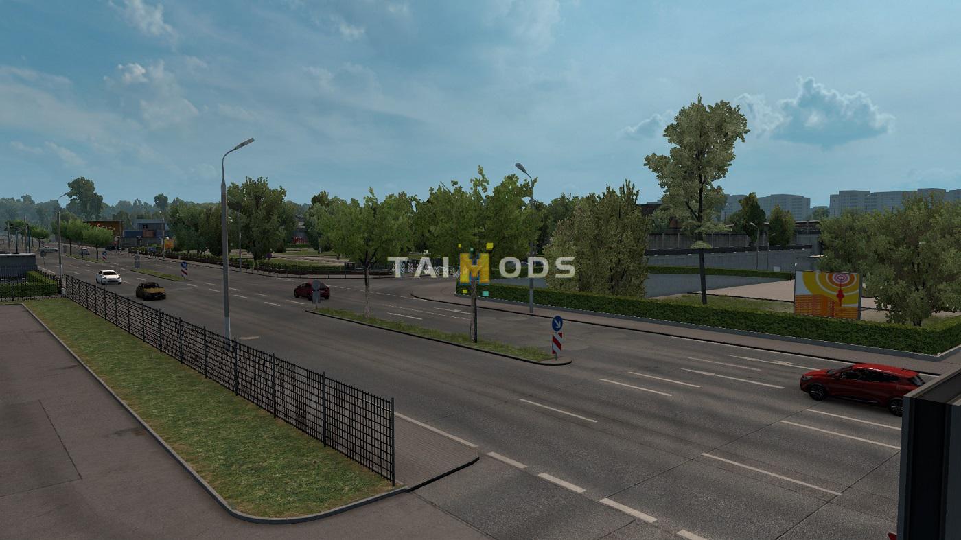 ETS2 - Old German Border Mod Promods 2.51 Fix (1.39.x)
