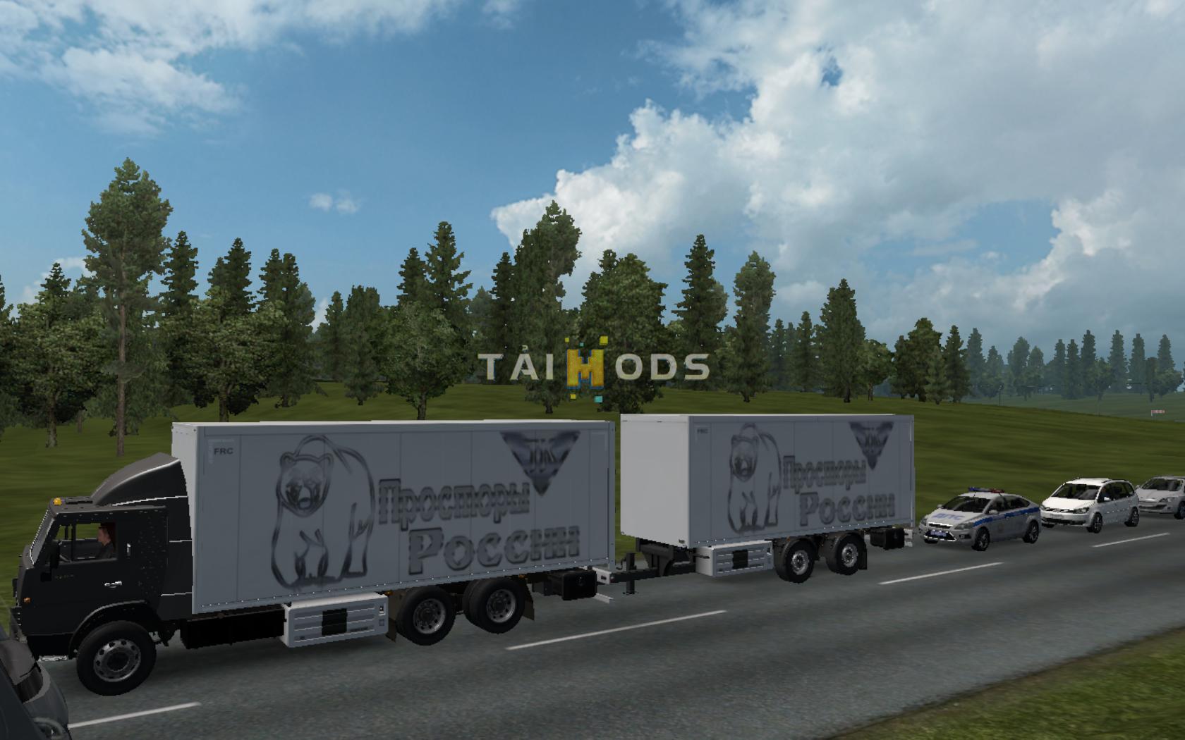 ETS2 - Russian Open Spaces V9.0 (1.39.x)