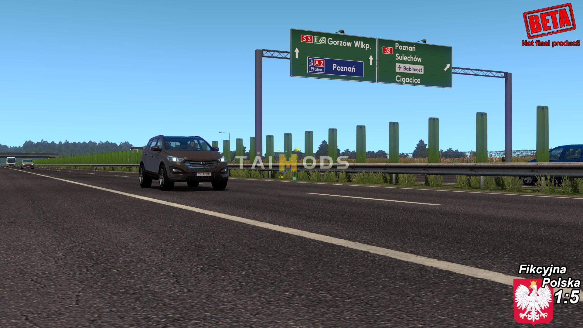 ETS2 - Fikcyjna Polska 1:5 Fixed (1.39.x)