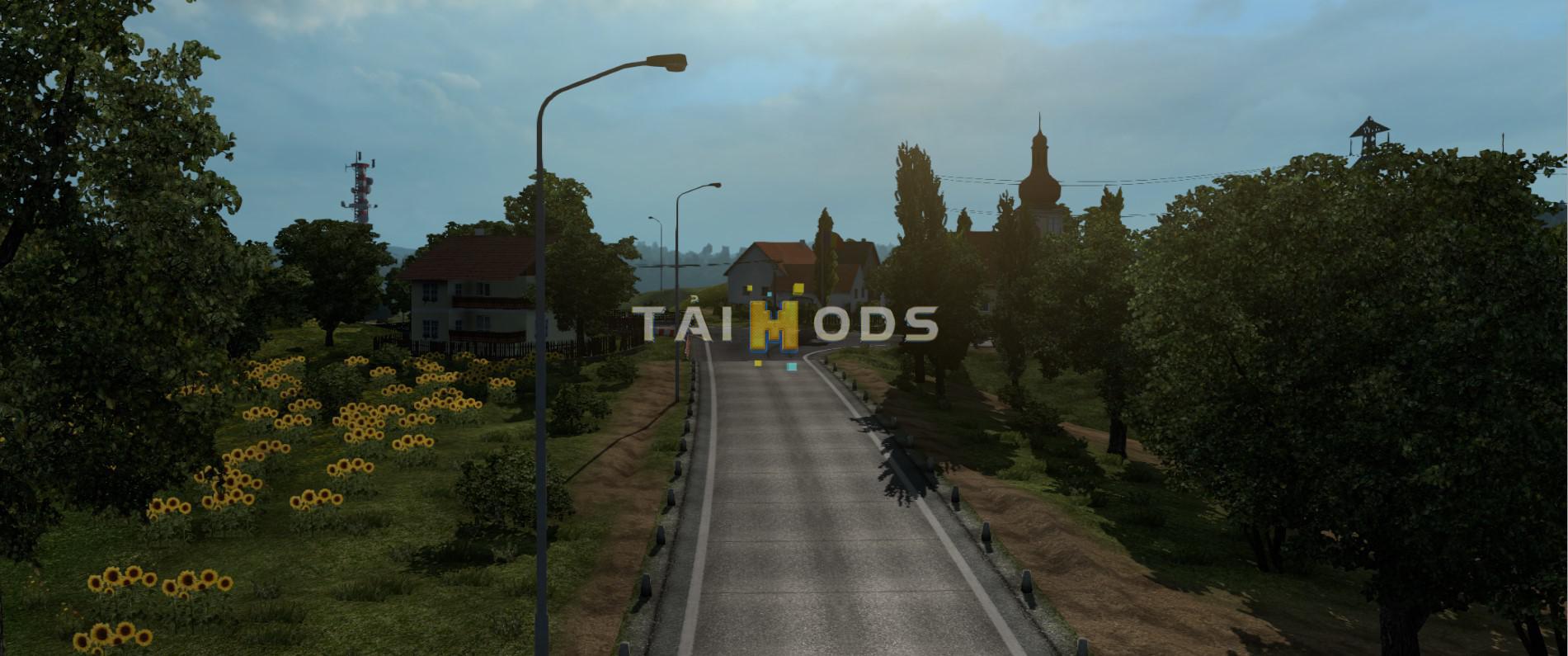 ETS2 - E58 Add-on for ProMods V0.1 for ProMods 2.51 (1.39.x)