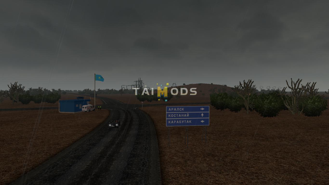 ETS2 - Road to The Aral Sea Map V1.2 Beta Fix (1.38.x)