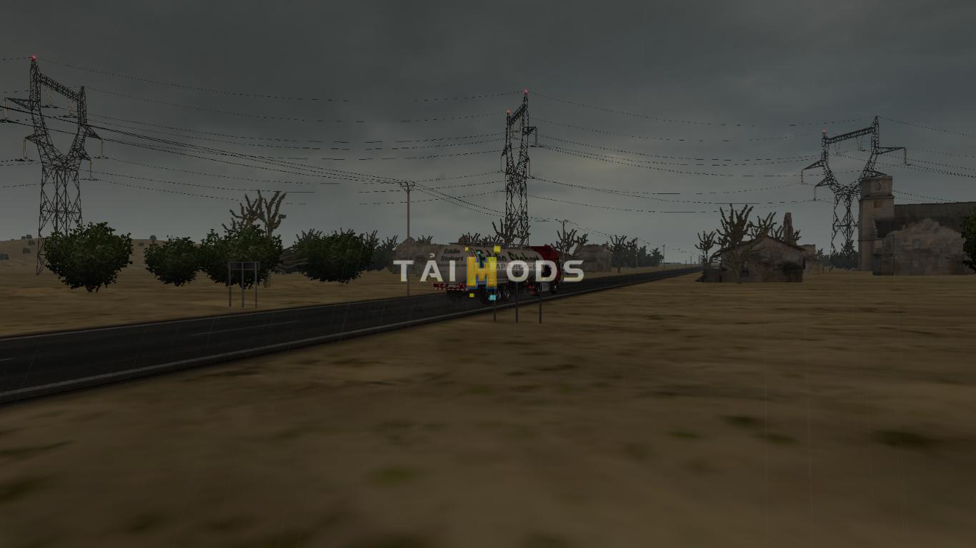 ETS2 - Road to The Aral Sea Map V1.2 Beta Fix (1.38.x)