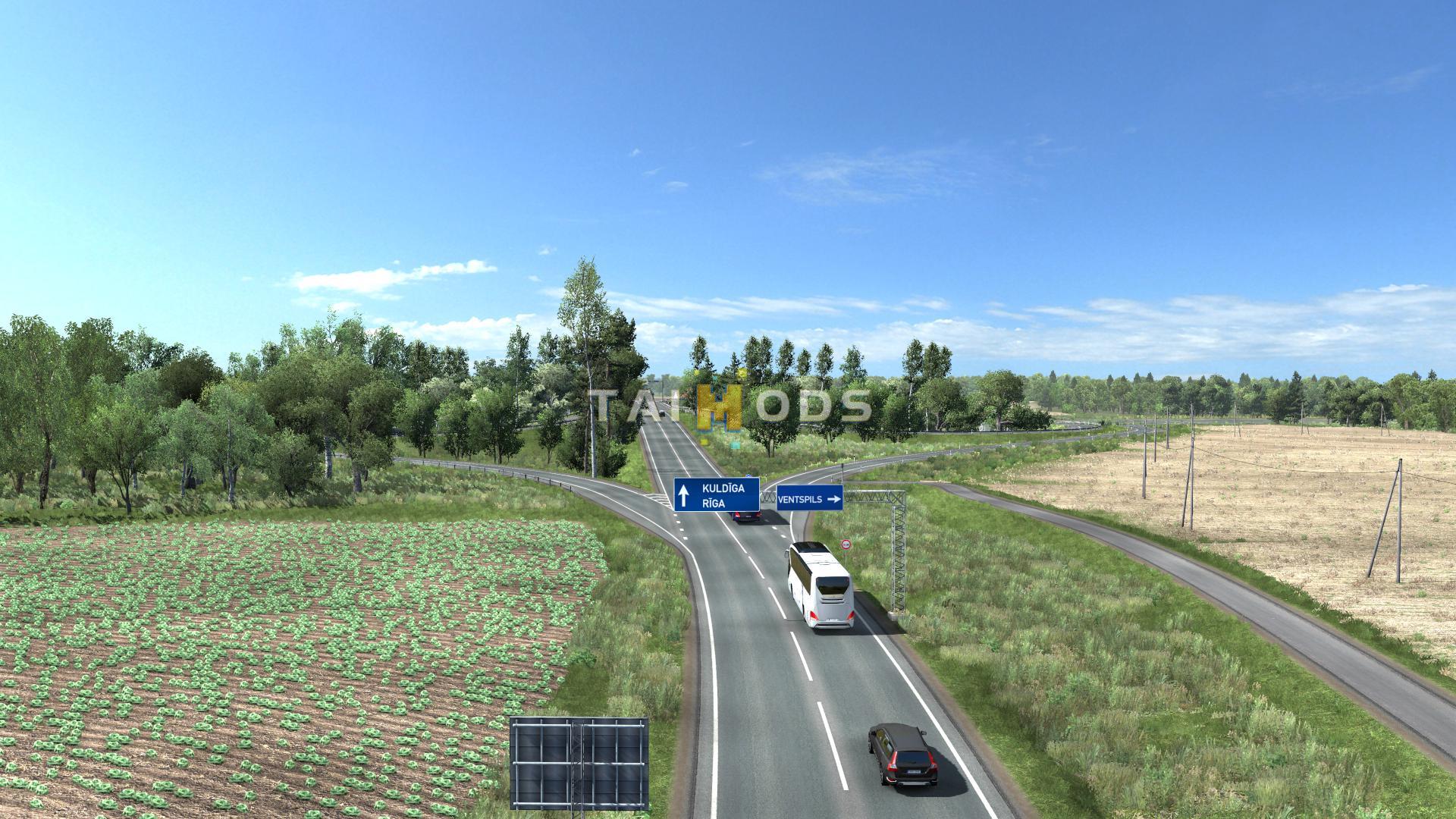 ETS2 - Latvia Rebuild 1.26 (1.39.x)