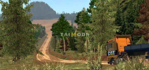 ETS2 - Harsh Russian Siberia R5 Map (1.38.x)