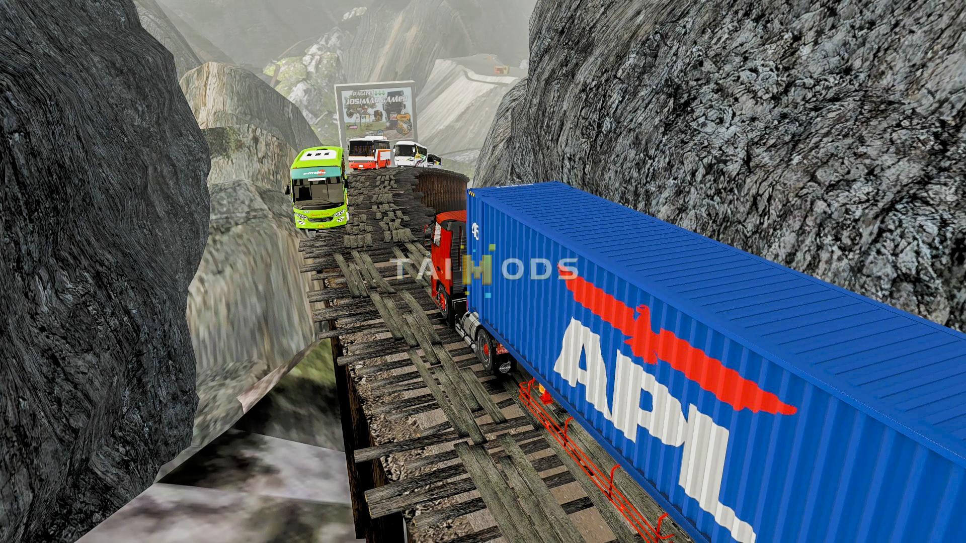 ETS2 - Rotas Josimar Map [Extreme and Dangerous Roads Map] 1.38.x