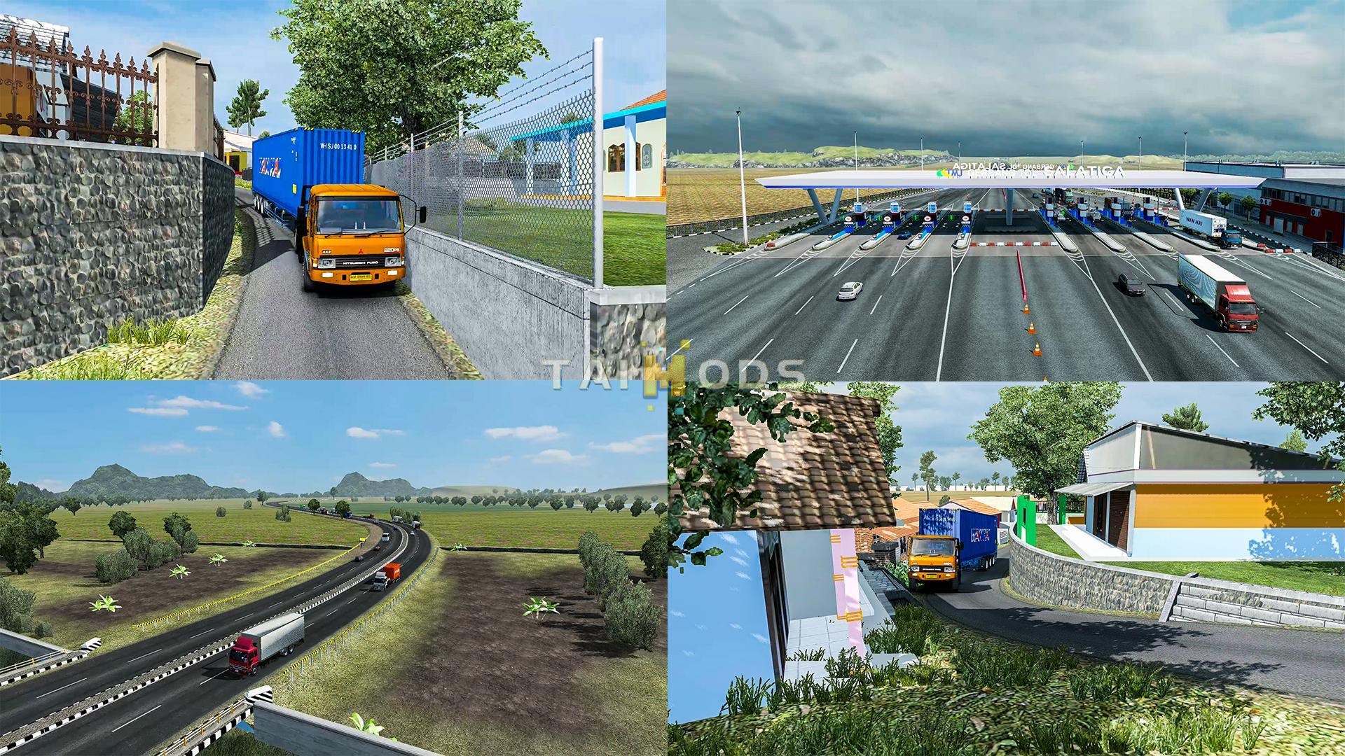 ETS2 - Jare Map (Java Road Edition Map) V2.0 (1.38.x)