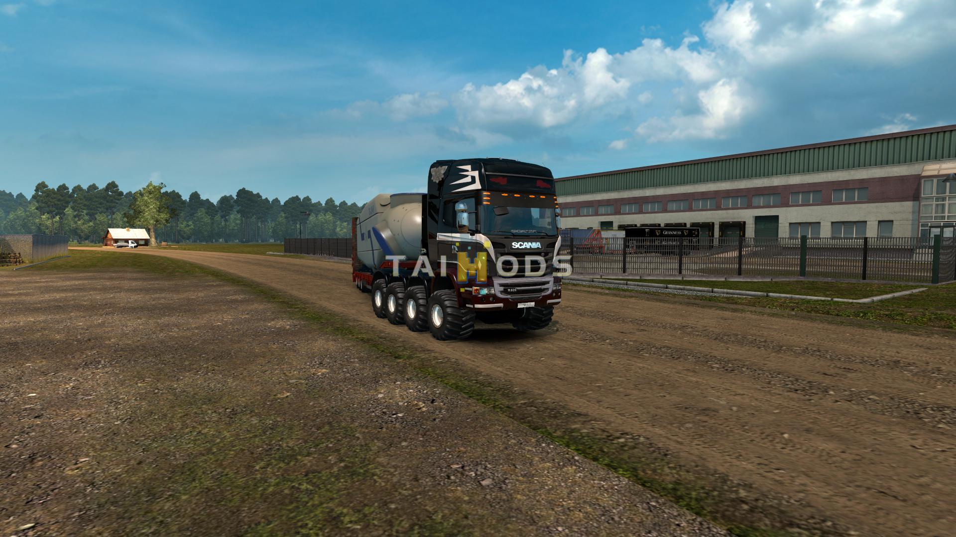 ETS2 - Dirty Road Map Beta (1.38.x)