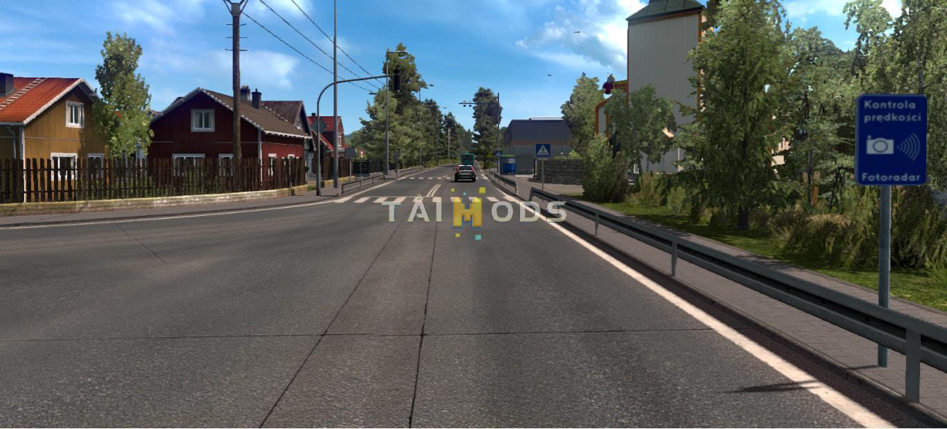 ETS2 - Poland Detail Adding Mod V1.1 (1.37.x)