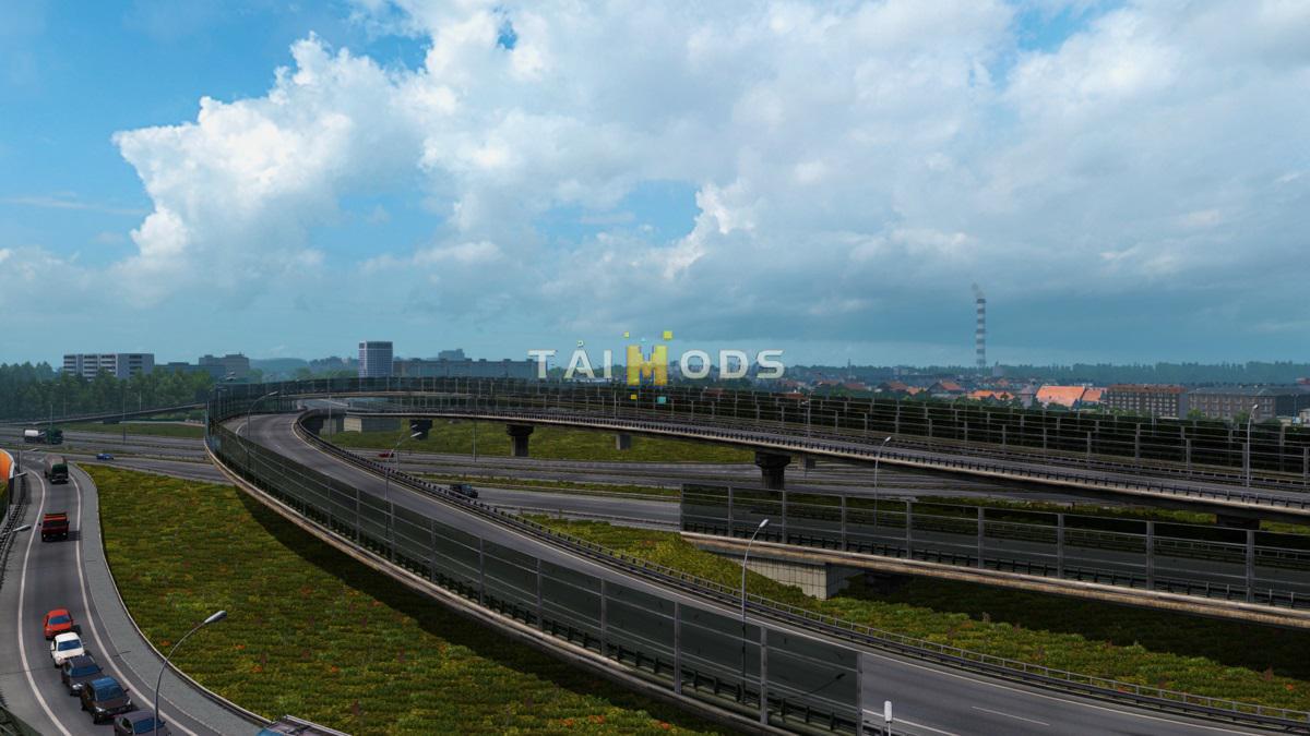 ETS2 - Poland Detail Adding Mod V1.1 (1.37.x)