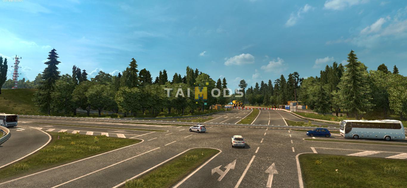 ETS2 - Poland Detail Adding Mod V1.1 (1.37.x)