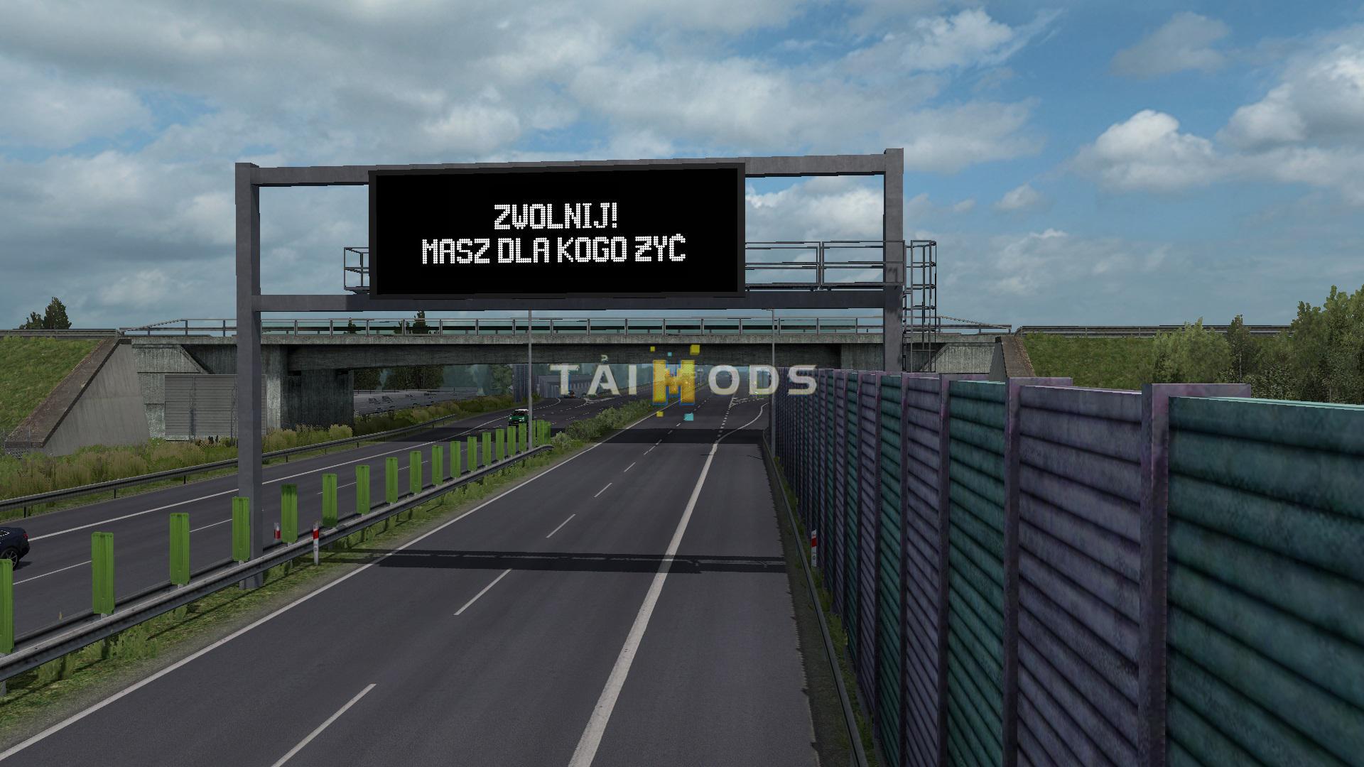 ETS2 - Fikcyjna Polska Map 1:5 V1.3 (1.37.x)