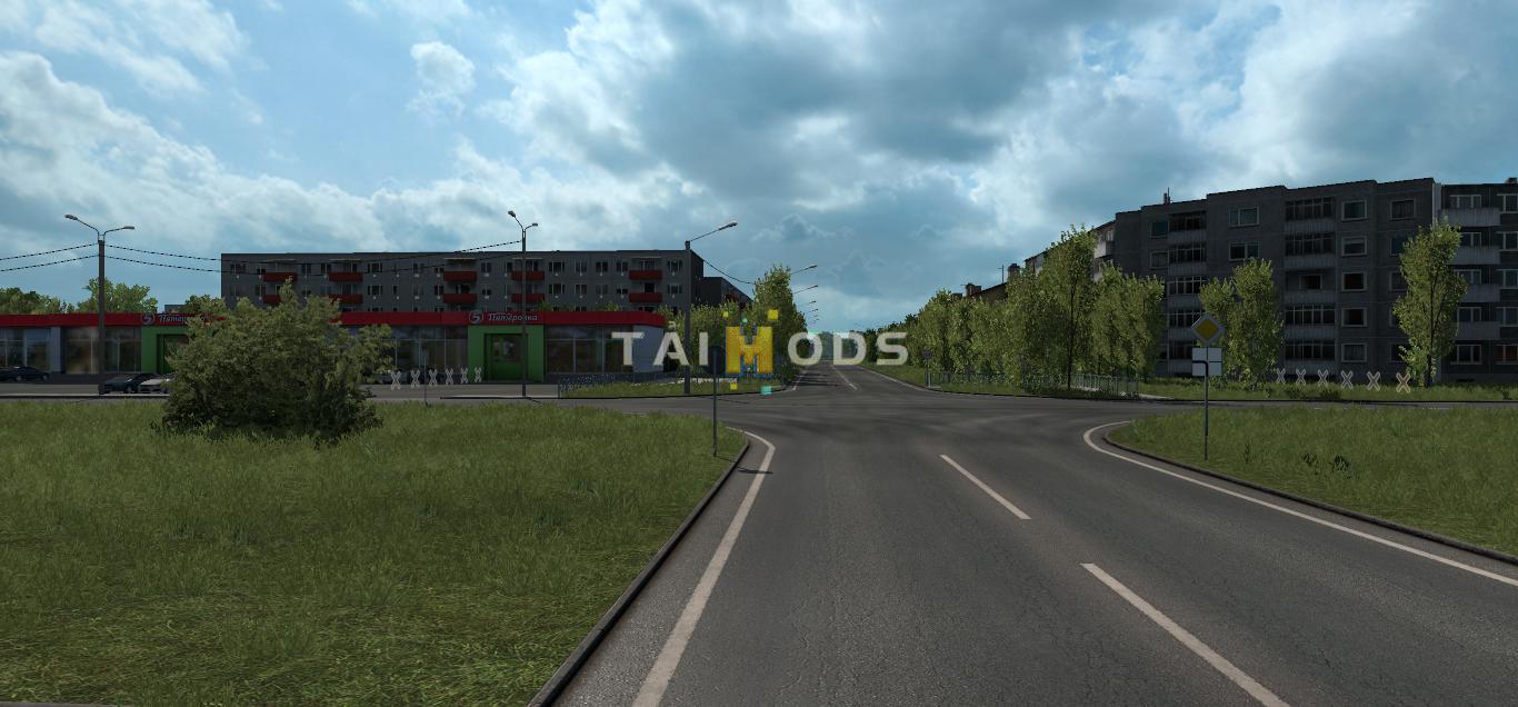 ETS2 - Add-on for RusMap (Northern Beauty) V1.0 (1.37.x)