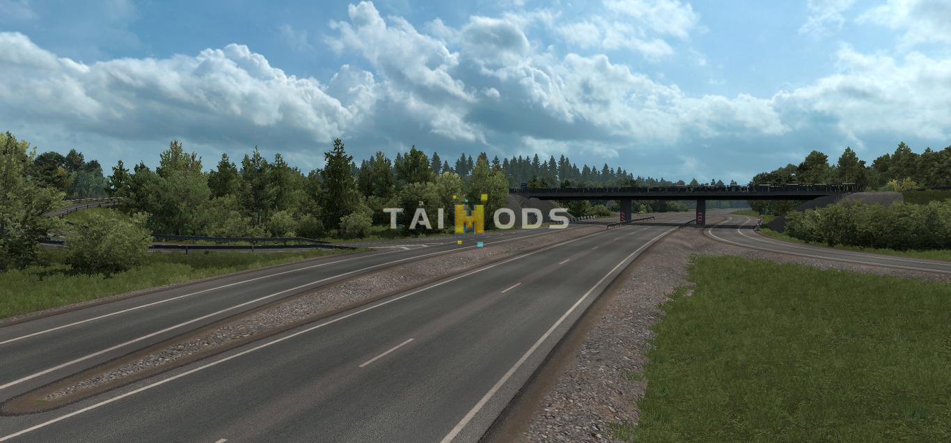 ETS2 - Add-on for RusMap (Northern Beauty) V1.0 (1.37.x)